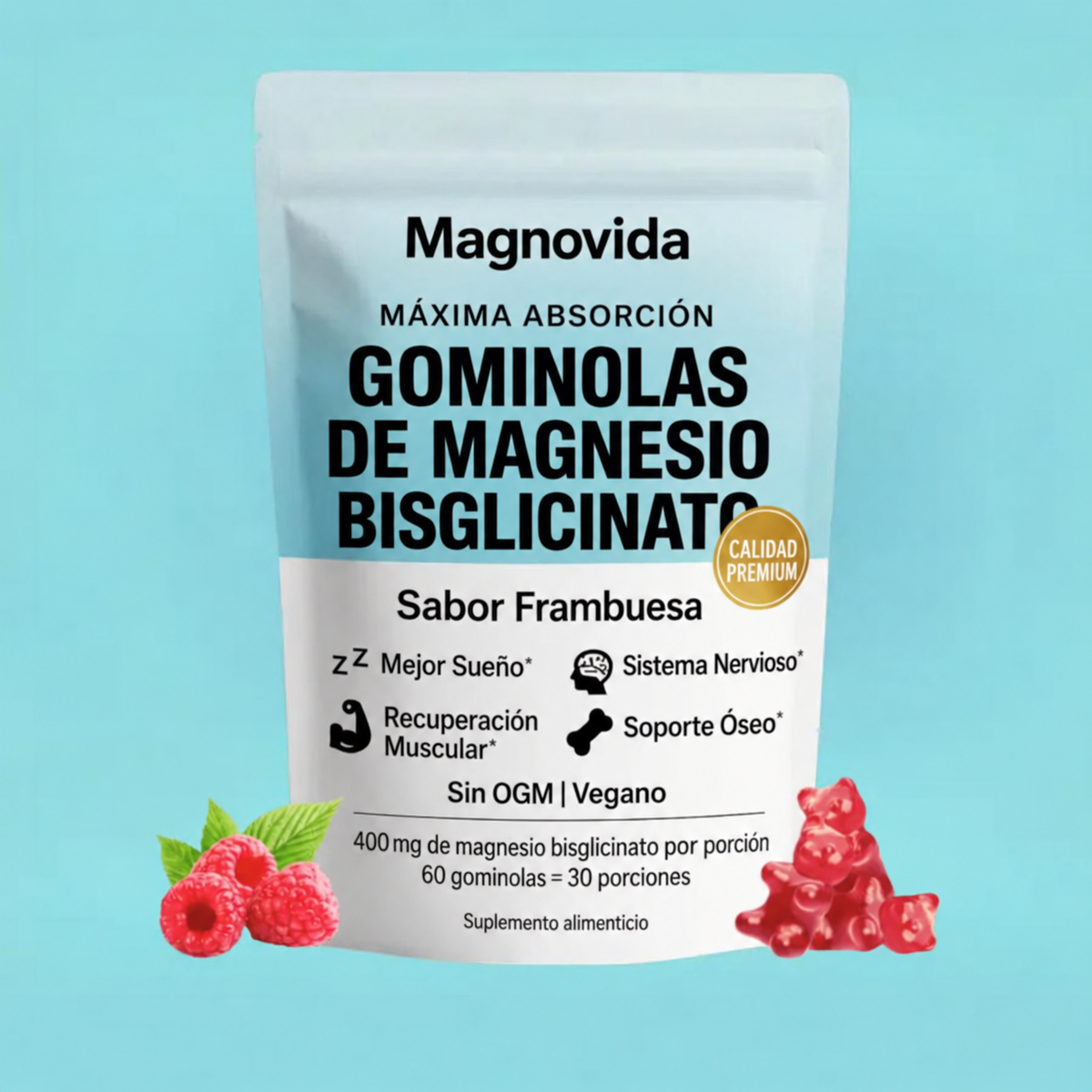 Una bolsa de Magnovida